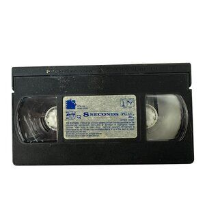 8 Seconds VHS Movie 1994 PG-13 105 Min Bull Riding Drama New Line Home Video